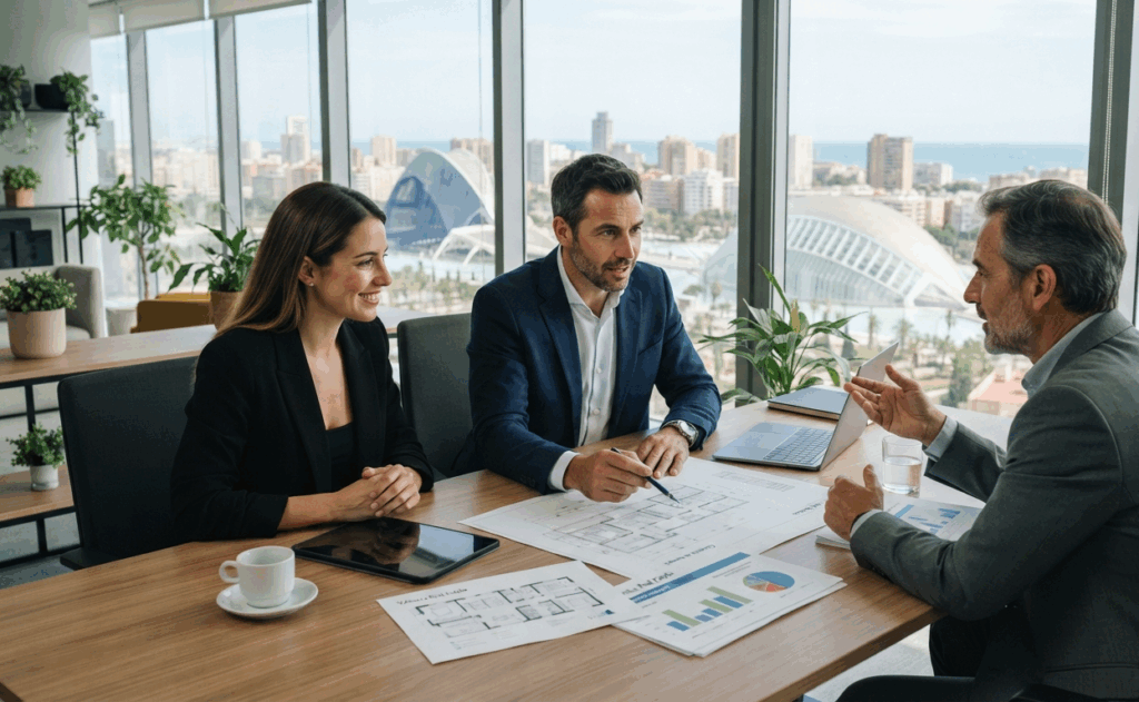 Empresa de inversión en bienes inmobiliarios en Valencia profesional