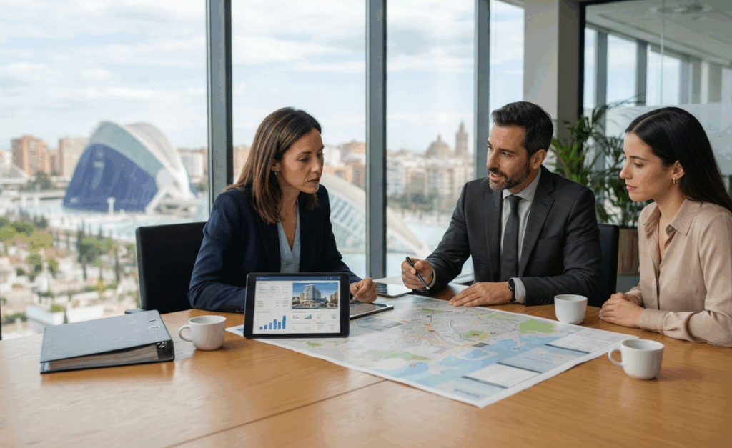 Empresa de inversión en bienes inmobiliarios en Valencia profesional